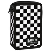 PLUMIER DOBLE CON RELLENO CUADRADOS CLASSIC | DERFORM